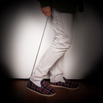 Chausse pied métal 70 cm avec crochet - 9z015